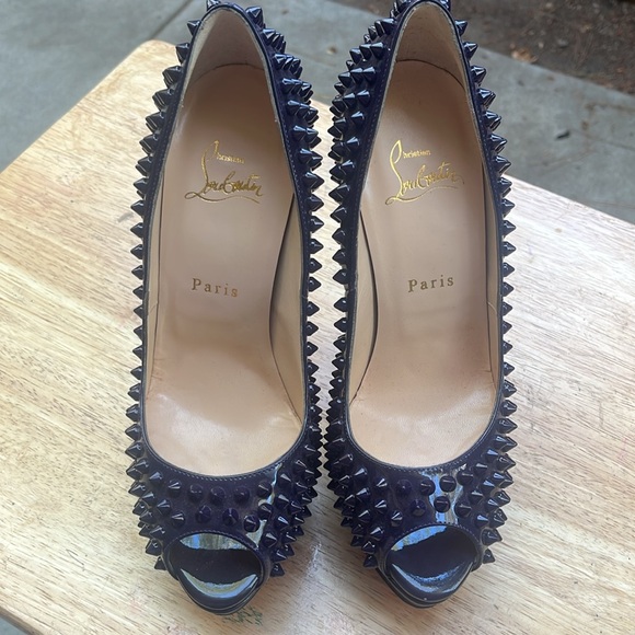 NEVER WORN. Brand new. Christian Louboutin heels. - Picture 2 of 4